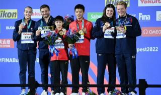 国际泳联晒全红婵完美207C